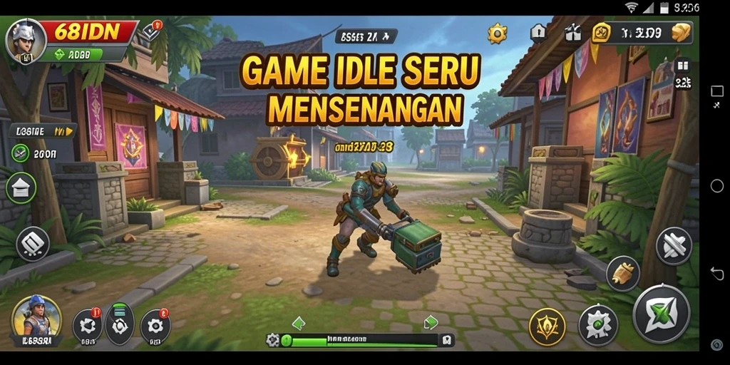 Menampilkan gameplay seru dan menarik dari 68IDN.