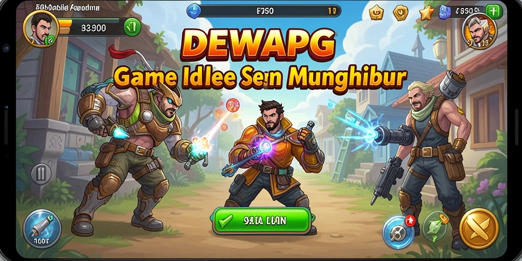 Tampilan gameplay DEWAPG yang menarik dan memukau.