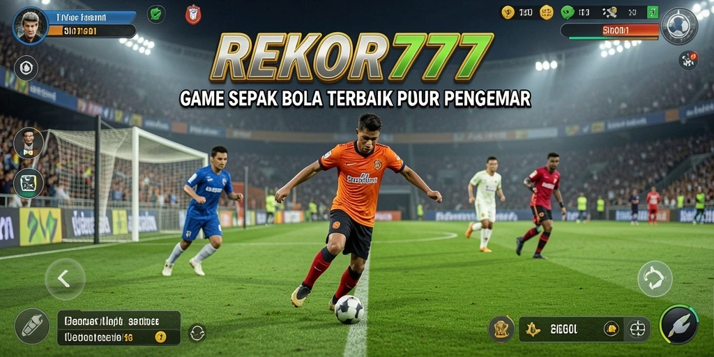 Screenshot gameplay REKOR777 menunjukkan aksi seru di lapangan.
