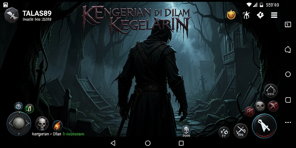 Tampilan mendebarkan dari gameplay menegangkan TALAS89.